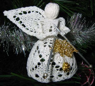 Ravelry: 2nd-wing-knitting Angel (Leaf Angel) pattern by ...