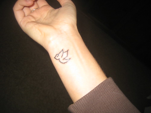 Wrist Tattoo My first tat