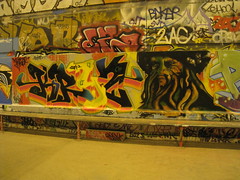 Graffiti Skatepark Bercy Mur 5