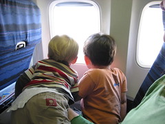 Boys on a plane