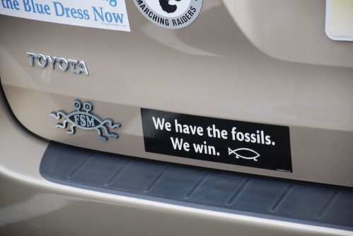 We have the fossils.  We win.
