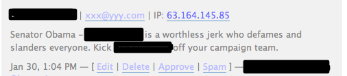 Comment Spam from a Kinkos