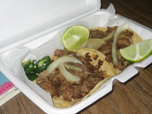 beef tacos from comida latina