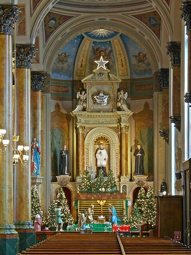Saint Joseph Shrine, in Saint Louis, Missouri, USA - Jesuit altar