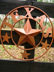 Texas star in Dolen, Texas, USA