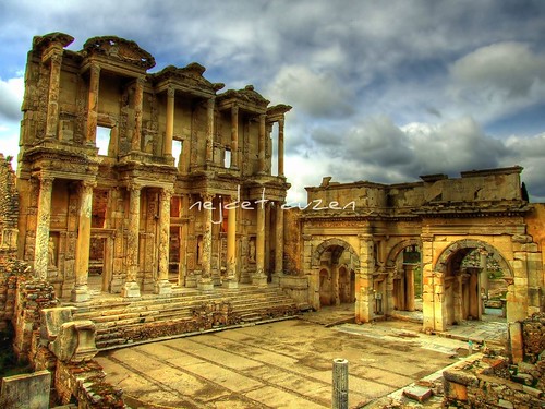 Ephesus Library... by Nejdet Düzen