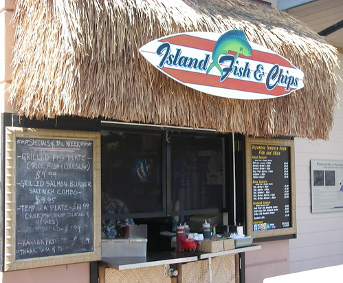 fish and chips shop. Island Fish amp; Chips at