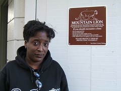Ann is not looking forward to seeing any mountain lions