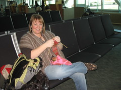 Airport Knitting