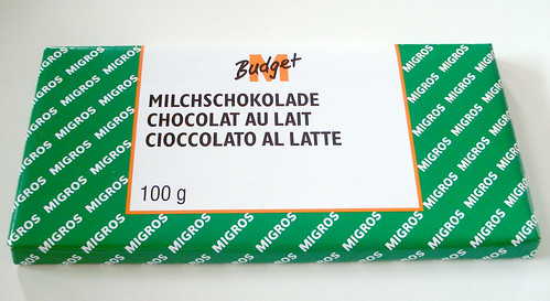 M-Budget Swiss milk chocolate