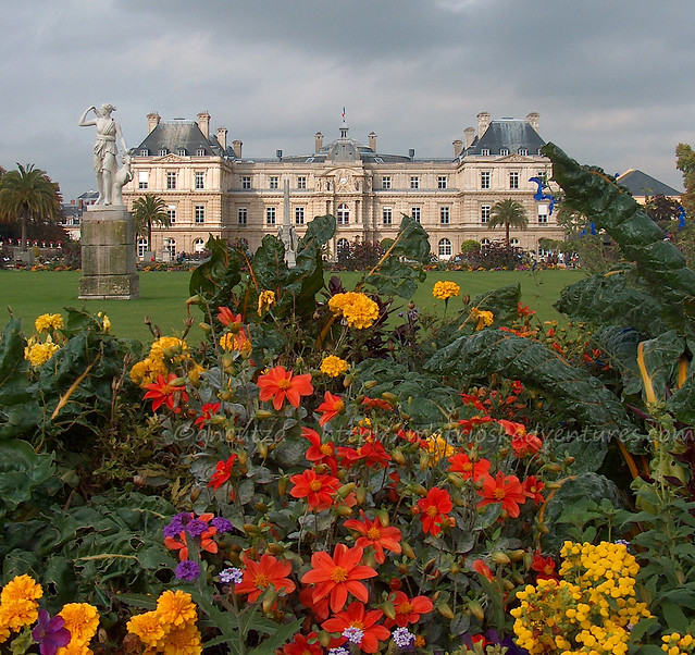 foto jardin du luxembourg parigi francia