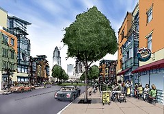 vision for Riverview HOPE VI project, Cleveland (courtesy Goody Clancy)