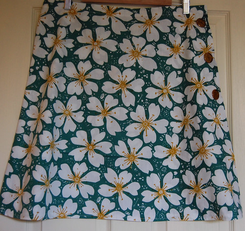 A line wrap skirt