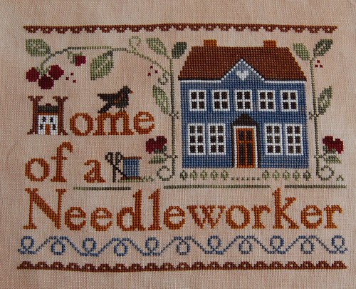 Home of a Needleworker (too!) finished!