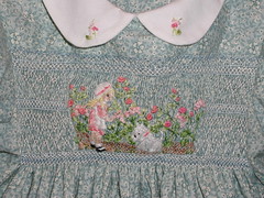 Walking in the Flowers - Detail - Dress #406