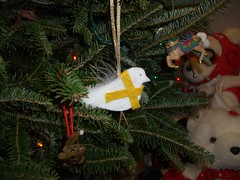 Ornament from Katy on the tree