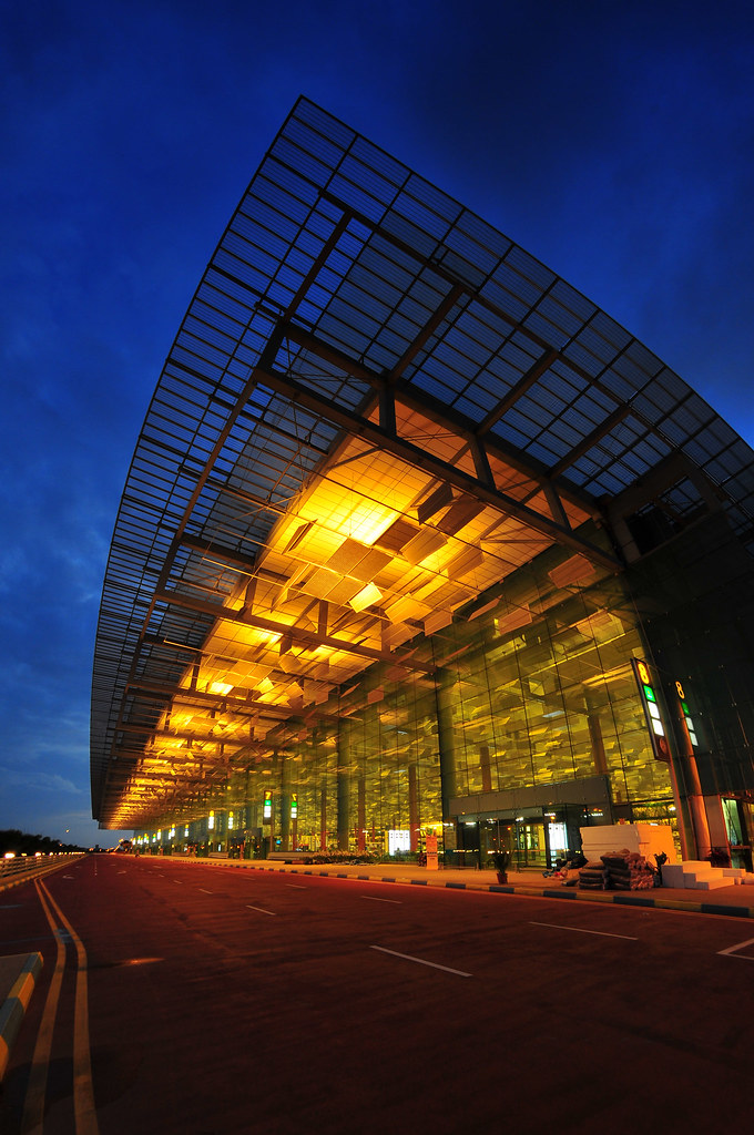 Changi Terminal 3 Sunset by BoyBitch