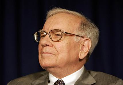 Warren Buffet, de rijkste man ter wereld.