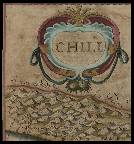 detail from map of Chile (Chili)