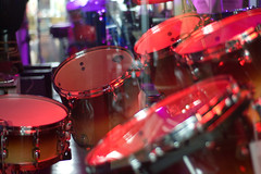 Red drum set