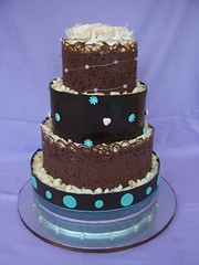 Blue tiered