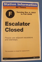PB200409_Escalator Closed Sign