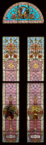 Saint Joseph Shrine, in Saint Louis, Missouri, USA - stained glass window