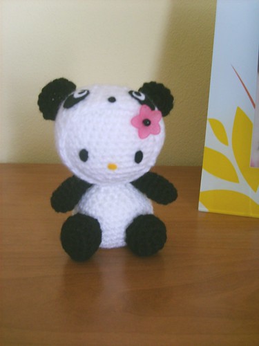  Hello Kitty Amigurumi Crochet Panda 