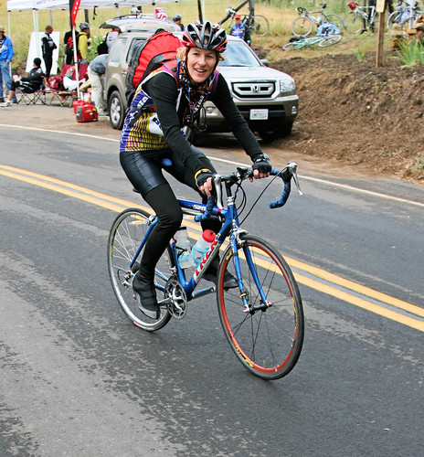 Bicyclist in San Jose California