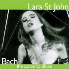 Lara St. John Bach Concerto CD Cover