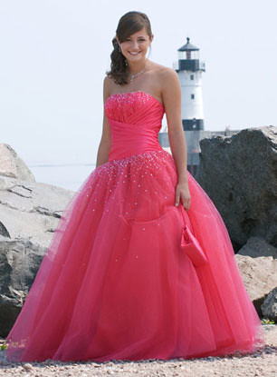 Pink Prom Dresses Tiffany