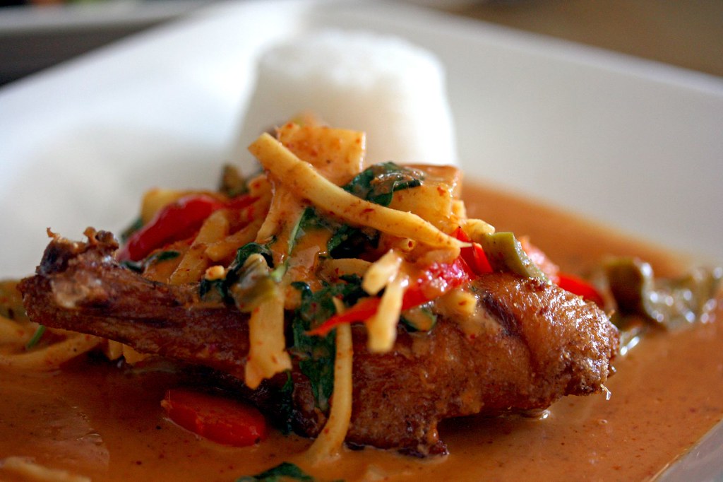 Pineapple Red Curry Duck