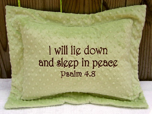Scripture Baby Pillows