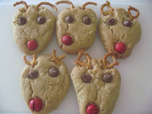 Peanut Reindeer Cookies