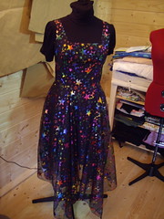 Iridescent star dress
