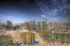 Tianjin Construction Site.