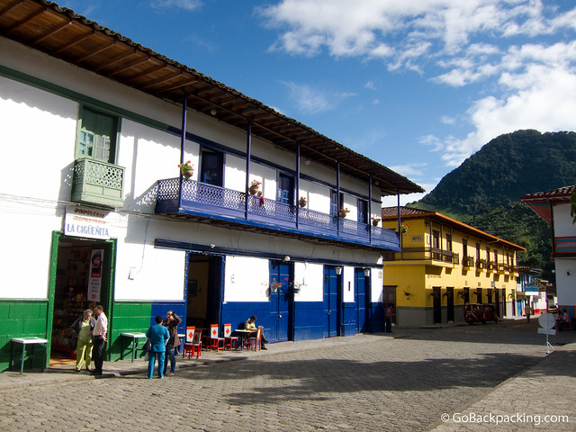 The colorful pueblo of Jardin, Colombia