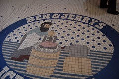 Ben and Jerry's floor
