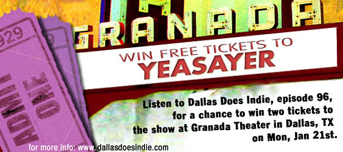 Yeasayer Giveaway
