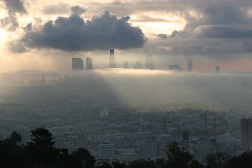 Los Angeles in Clouds