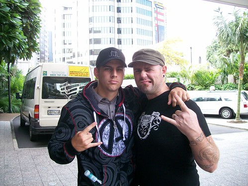 me and M Shadows from Avenged sevenfold by teamsmallchild