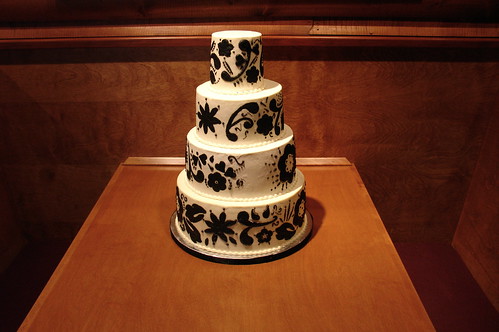 Modern wedding cake Originally uploaded by Herbert Harper