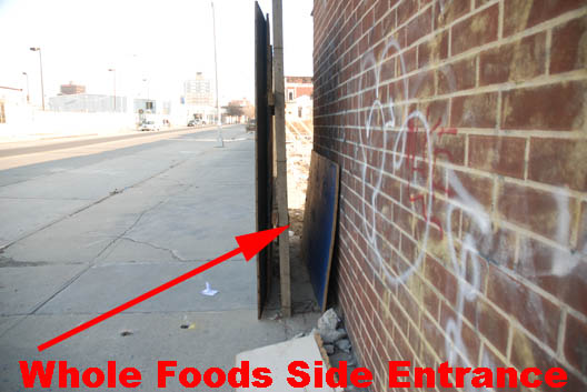 Whole Food Four-Side Entrance