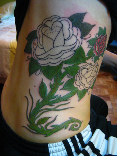 Tatuagem Rosas Old School Rose Tattoo
