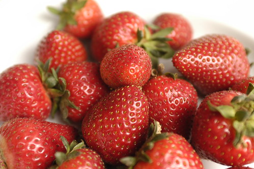 strawberries in April