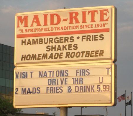 Maid Rite Sign