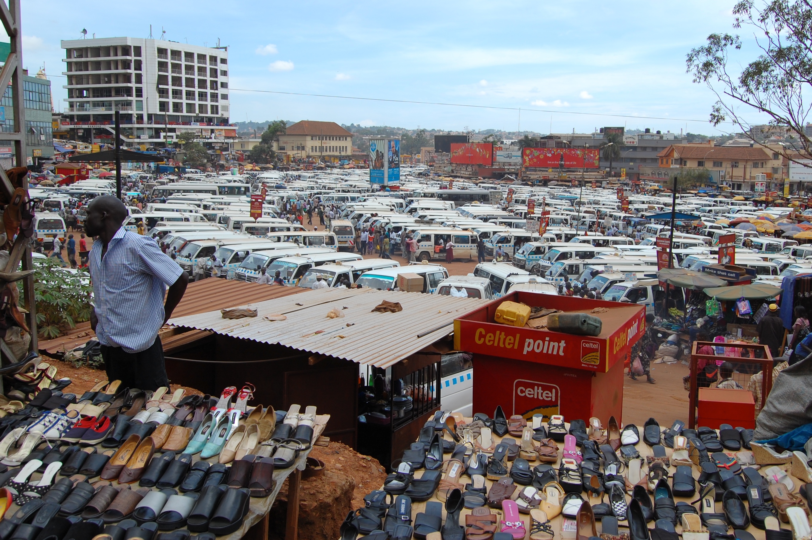Taxi park, Kampala