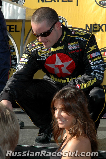 Casey Mears, and Jeff Gordon's wife, Ingrid