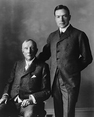 John Davison Rockefeller Jr. (1874-1960), 1917 (b/w photo)
