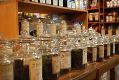 Tea jars, McNulty's by domesticat, on Flickr